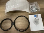 Progress Lighting P710058-031-30 21" Tall Led Circle Wall Sconce Read. Fixed Price $44.99.