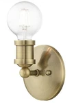 Lansdale 1 Light 5 Inch Antique Brass Single Vanity Sconce Wall Livex. Fixed Price $37.95.