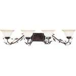 Maxim Elegante 4-LIGHT Bath Vanity Oil Rubbed Bronze 2866FIOI. Fixed Price $253.30.