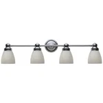 World Imports 4-LIGHT Chrome Bath Bar. Fixed Price $40.00.