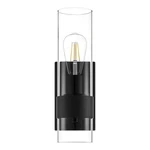Hampton Bay Denbeck 4.5 In. W Matte Black 1-LIGHT Sconce Clear Glass. Fixed Price $24.76.