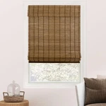 Chicology Bamboo Roman Shades Designer Eco-friendly Light 29"W X 64"H, Elk. Fixed Price $54.99.