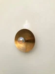 Handmade Italian Brass Wall Lamp: Modern Sconce. Fixed Price $151.77.