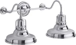 Kohler Hauksbee 25IN 2-LIGHT Vanity Polished Chrome E26 Dimmable. Fixed Price $322.52.