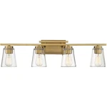 Savoy House Lighting 8-1020-4-322 Calhoun Bathroom Vanity Warm Brass. Fixed Price $254.00.