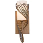 Varaluz 240K01R Hammered Ore Flow 14" Hand Forged Recycled Steel Wall Sconce. Fixed Price $359.20.