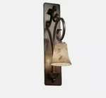 Justice Design Group Wall Sconce ALR-8579-20-DBRZ Fixtures Indoor Lighting S7. Fixed Price $90.00.