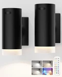 Afyuol Led Wall Sconces, Battery Set Of Two With Rechargeable Ba.... Fixed Price $34.13.
