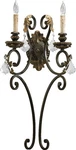 Rio Salado Two Wall Mount Quorum Lighting 5357-2-44. Fixed Price $240.00.