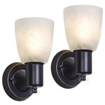 Wall Sconces Set Of 2, Matte Black Vanity Lights For Bathroom, Modern Li.... Fixed Price $69.66.
