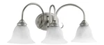 Quorum International Spencer 3-LIGHT Nickel Bathroom Vanity Wall 5110-3-64. Fixed Price $47.50.