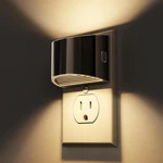 Lohas Led Night Plug Into Wall, 2 Pack Modern Lights, Dusk Daw. Fixed Price $14.58.