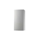 Justice Design Ambiance Lrg Rect Sconce, Outdr, Open Top/bot, Bisq, Incan. Fixed Price $228.00.