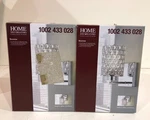 Lot Of 2 Home Decorators Collection 1-LIGHT Chrome Wall Sconce New. Fixed Price $34.64.