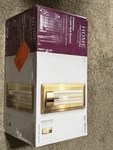 Home Decorators Closmere 5IN 1-LIGHT Brushed Gold Mid-century Modern Wall Sconce. Fixed Price $39.59.