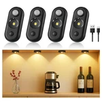 Led Motion Sensor Puck Lights, Small Rechargeable Under Cabinet Light, Dimmab.... Fixed Price $31.82.