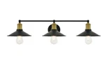 Wall Sconce Bathroom Vanity Dining Black Brass Farmhouse Light Fixture 33". Fixed Price $177.24.