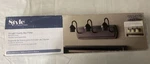 Style Selections 3-LIGHT Vanity Lighting Wall Mounted Bronze Bathroom Fixture. Fixed Price $21.99.