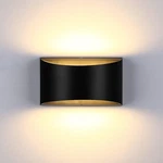 Lightess Led Wall Sconce Indoor Dimmable 1 Pack, Black-warm White. Fixed Price $49.99.