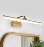 Huoku Nimbus 23.7 In. 1-LIGHT 14-WATT Brushed Brass Gold Led Vanity Bar. Fixed Price $63.04.
