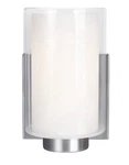 Generation Lighting VS22601S Indoor Wall Sconce Lamp, Light, A19 75W - New. Fixed Price $53.99.