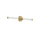 Dainolite CVT-2412LEDW Corvette Light 24"W Bath Bar Brass. Fixed Price $216.00.