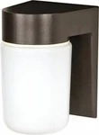 Nuvo 77-138 6.8" Utility Light, Outdoor Wall With White Glass Cylinder. Fixed Price $47.43.
