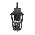 Signature Hardware Altimeter 4- Light Candelabra Outdoor Wall Sconce Black. Fixed Price $180.00.