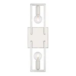 Designers Fountain Finni Light Wall Sconce, Polished Nickel D271C-2WS-PN. Fixed Price $77.20.