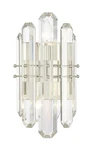 Crystorama Lighting Group BOL-8882 Bolton 3 14" Tall Wall Nickel. Fixed Price $598.00.