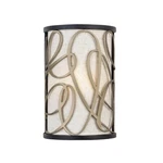 Varaluz Scribble 1-LT Sconce, Matte Black/artifact/taupe 381W01MBAR. Fixed Price $279.20.