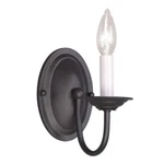 Livex Lighting Home Basics Wall Sconce Black 4151-04. Fixed Price $69.96.