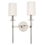 Nos Hudson Valley Lighting Amherst Wall Sconce 8512-PN Polished Nickel. Fixed Price $99.00.