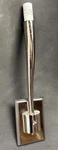 Louis Baldinger Nickel Plated Single Arm Wall Sconce 16 Tall. Fixed Price $124.95.