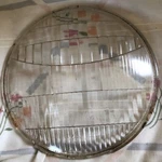 Antique 1930 Ford Chevy Dodge Gm Two Lite Usa Head Light Curved Glass Lense. Fixed Price $59.34.
