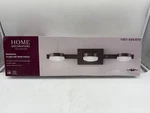 Home Decorators Santissimo 23.75" 3-LIGHT Bronze Dimmable Bathroom Vanity. Fixed Price $54.99.