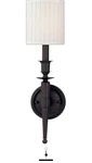 New Hudson Valley Lighting Sconce MODEL#4901-SB. Fixed Price $69.00.