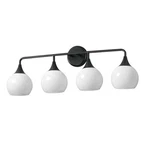 Maxim Lighting Neve Bath Vanity, Black/marble - 21224MRBK. Fixed Price $208.00.
