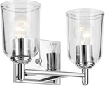 Kichler 45573 Shailene 2 Light 13"W Vanity - Chrome. Fixed Price $109.97.