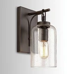 Capital Wilton 11" High Old Bronze Metal Wall Sconce. Fixed Price $120.00.