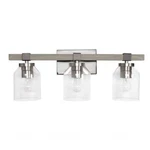 Elegant Designs 22 Decorative 3 Light Wall Mounted Metal Vanity Fixture. Fixed Price $39.95.