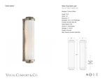 Visual Comfort Signature Collection Milton Road Bath Light Tob 2198AN-WG New. Fixed Price $399.39.