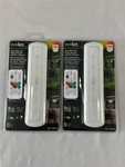 Lot Of 2 Ecolight 9" Led Bar W/ Remote- White. Fixed Price $33.29.