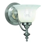 Dolan Designs Richland 1 Arm Wall Sconce Satin Nickel 667-09. Fixed Price $49.99.