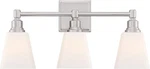 Signature Hardware 453490 Leadwell 21" Wide Vanity Light, Brushed Nickel. Fixed Price $129.99.
