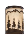 Roseto VXWS55262 Brooks 11" Tall Wall Sconce - Bronze. Fixed Price $138.54.