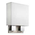 Kichler 10439NCHLED 11" Wall Sconce In Brushed Nickel & Chrome. Fixed Price $289.97.