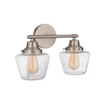 Craftmade Essex Light Vanity, Brushed Polished Nickel - 19518BNK2. Fixed Price $104.99.