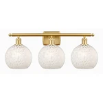 Innovations Lighting 516-3W-11-28-WHITE Mouchette-bathroom Vanity Satin Gold /. Fixed Price $525.80.