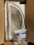 Minka Lavery 350 Wall Sconce, Light, 12" Wide, White Ceramic Shade. Fixed Price $54.99.
